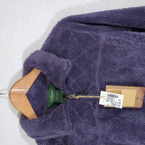 NWT Stillwater Women's Full Zip Jacket/Fleece Super Soft Purple Size Small - Picture 2 of 12